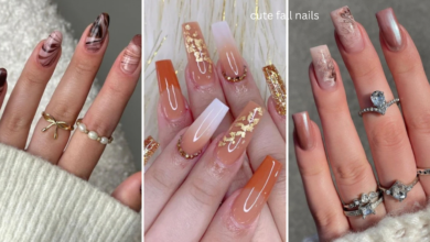 cute fall nails