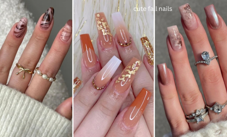 cute fall nails